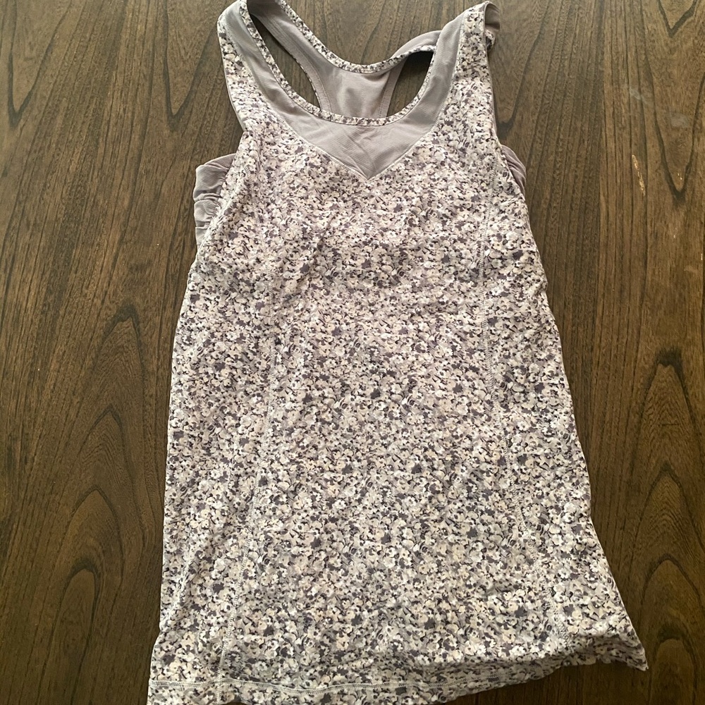 Lululemon Tank top with bra
